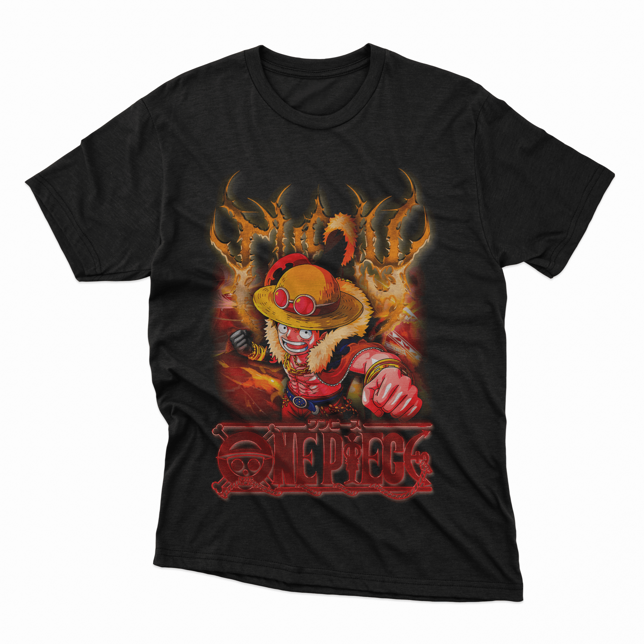 Playera Luffy - D1 Corte Regular - Kiracases by Pulso creativo