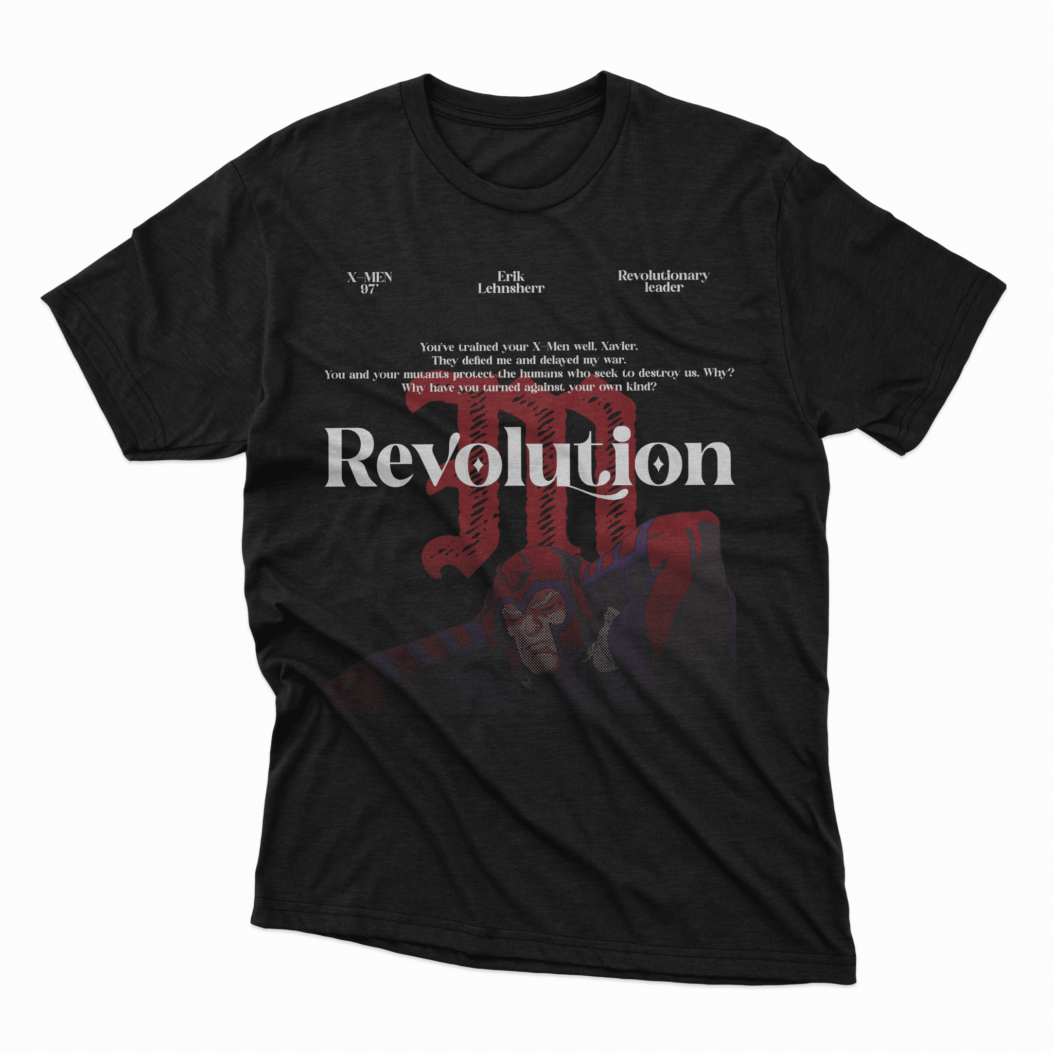Playera Magneto - D1 Corte Regular - Kiracases by Pulso creativo