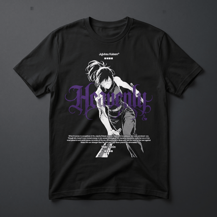 Playera Maki Zenin - Jujutsu Kaisen Diseño 4