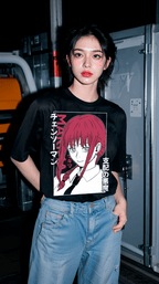 Playera Makima - D1 Corte Regular - Kiracases by Pulso creativo