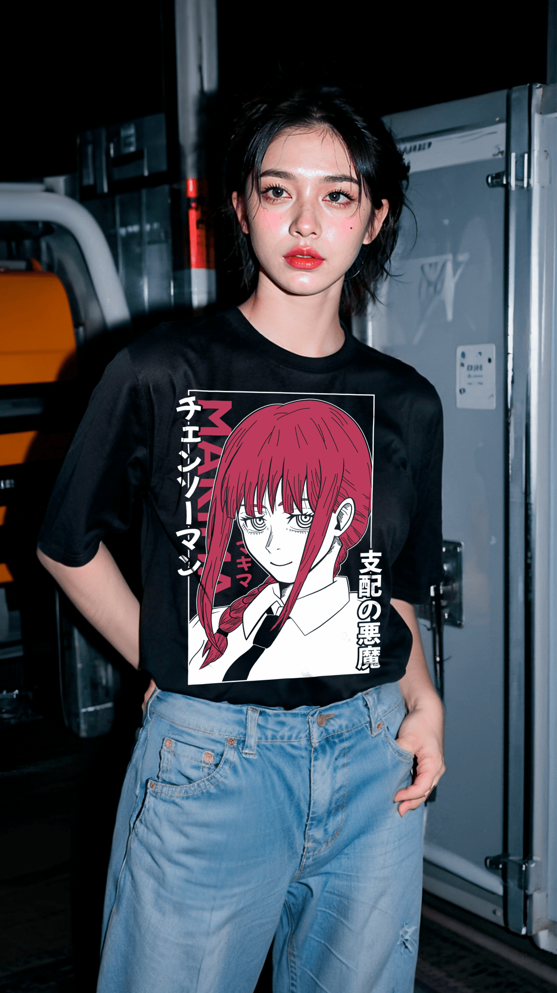 Playera Makima - D1 Corte Regular - Kiracases by Pulso creativo