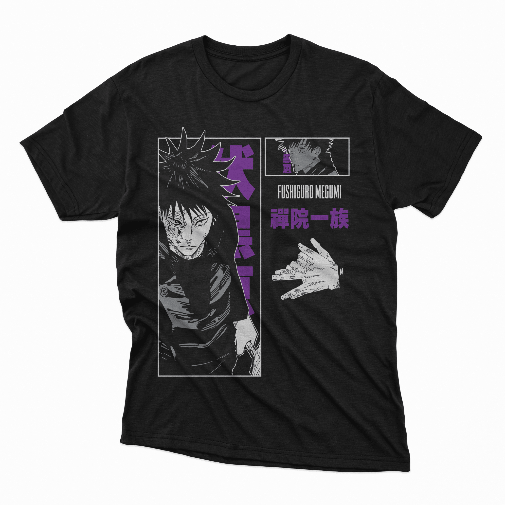 Playera Megumi - D1 Corte Regular - Kiracases by Pulso creativo