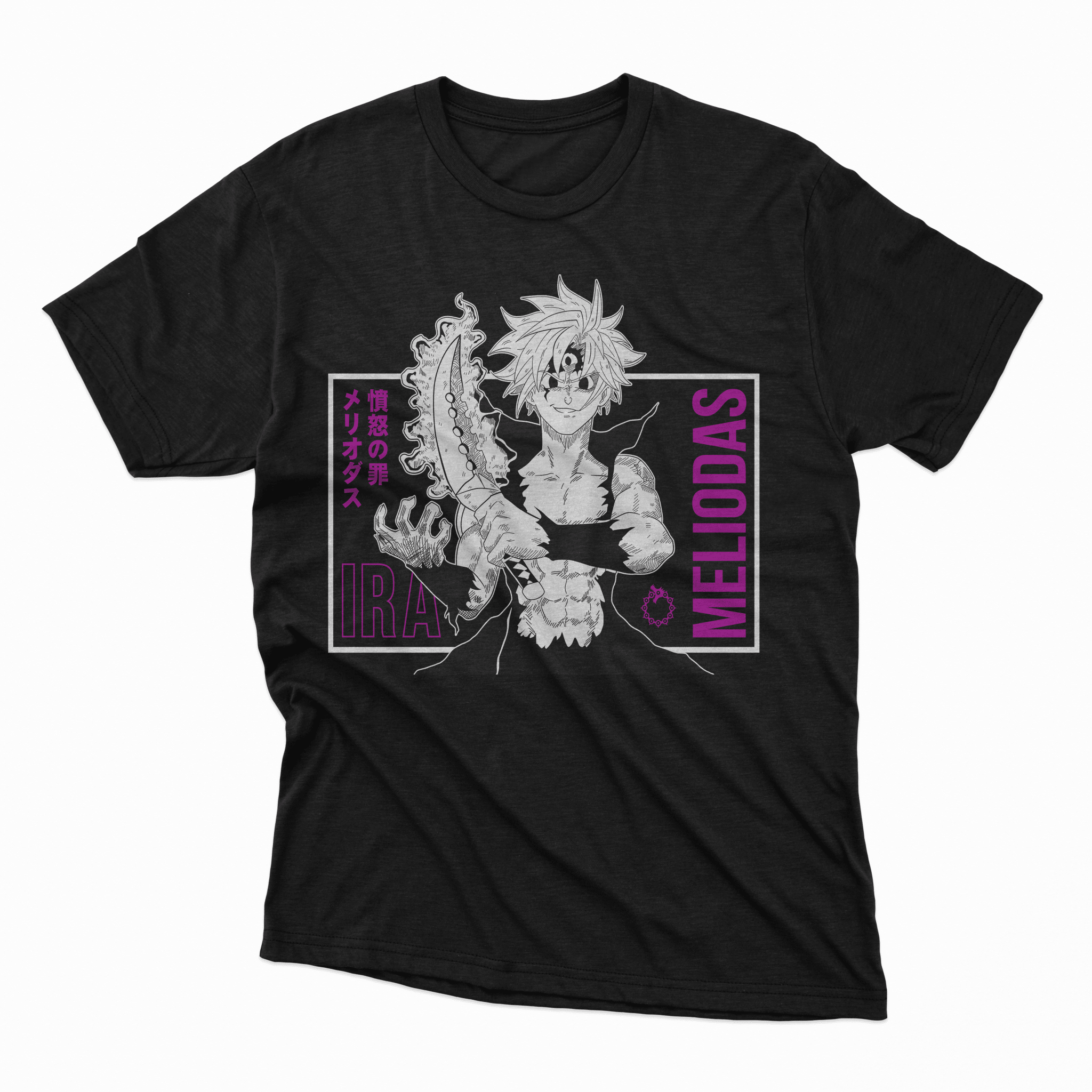 Playera Meliodas - D1 (Corte Regular) - Kiracases by Pulso creativo