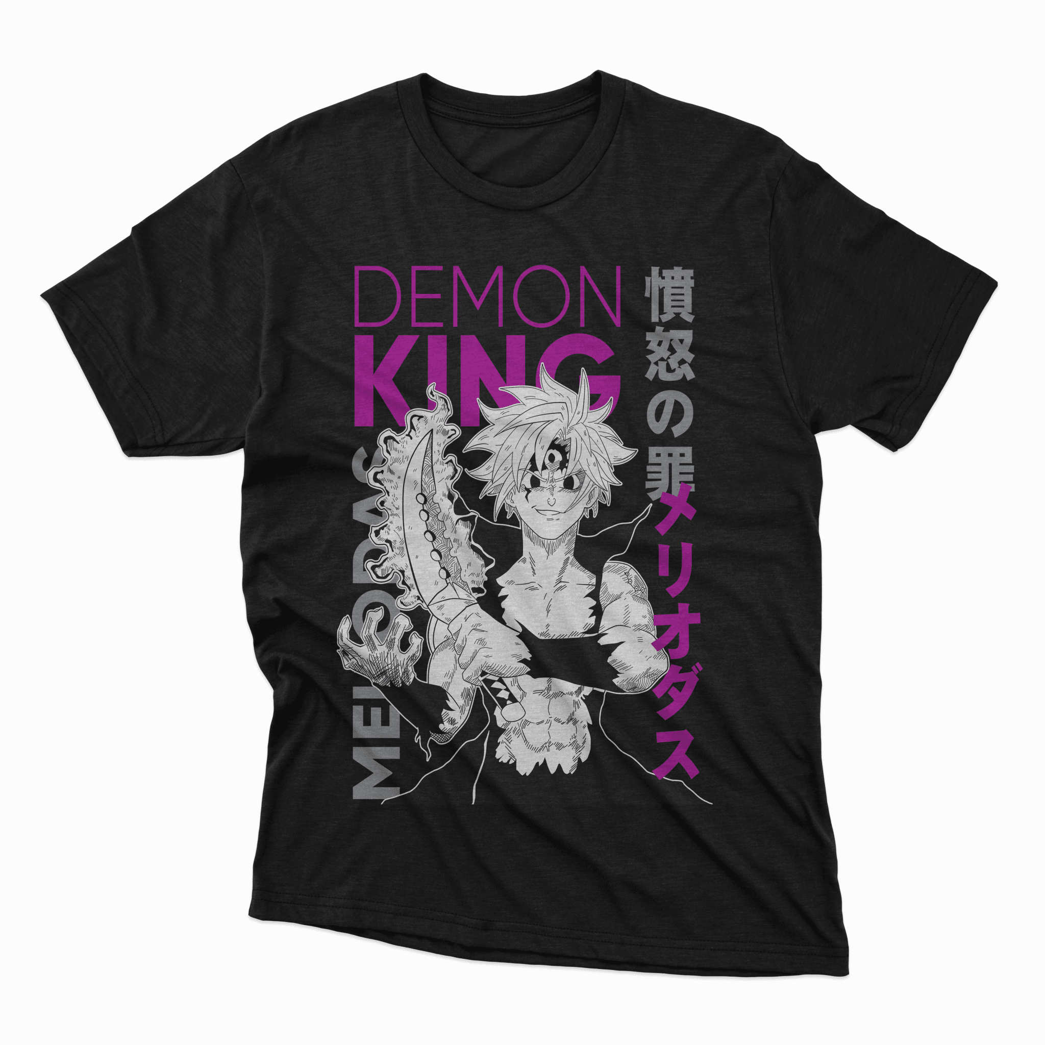 Playera Meliodas - D2 (Corte Regular) - Kiracases by Pulso creativo