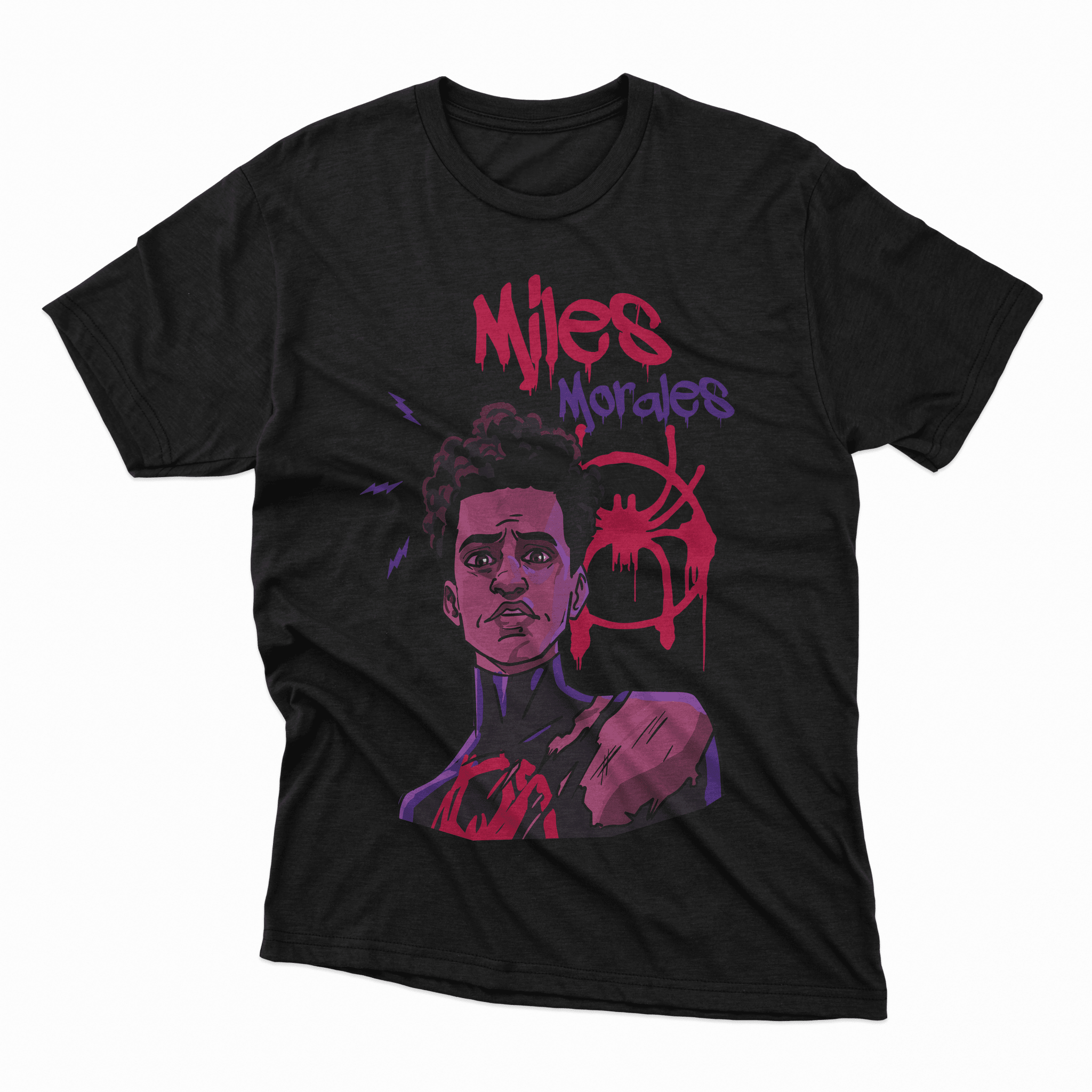 Playera Miles Morales - D1 (Corte Regular) - Kiracases by Pulso creativo