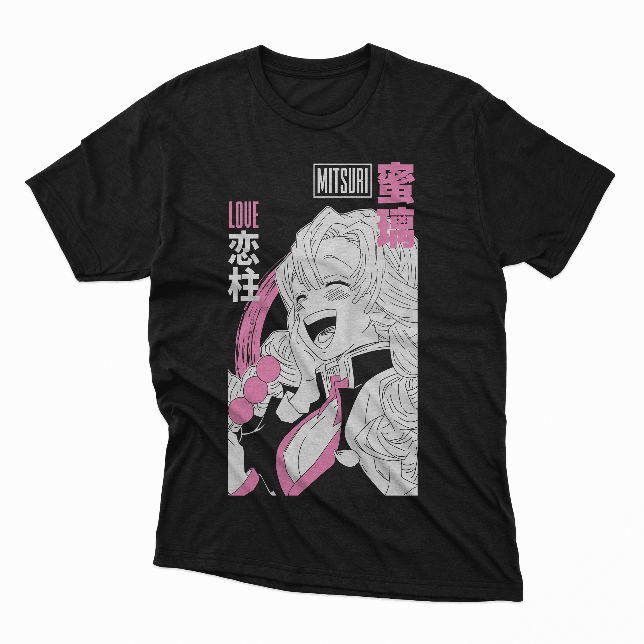 Playera Mitsuri - D4 (Corte Regula) - Kiracases by Pulso creativo
