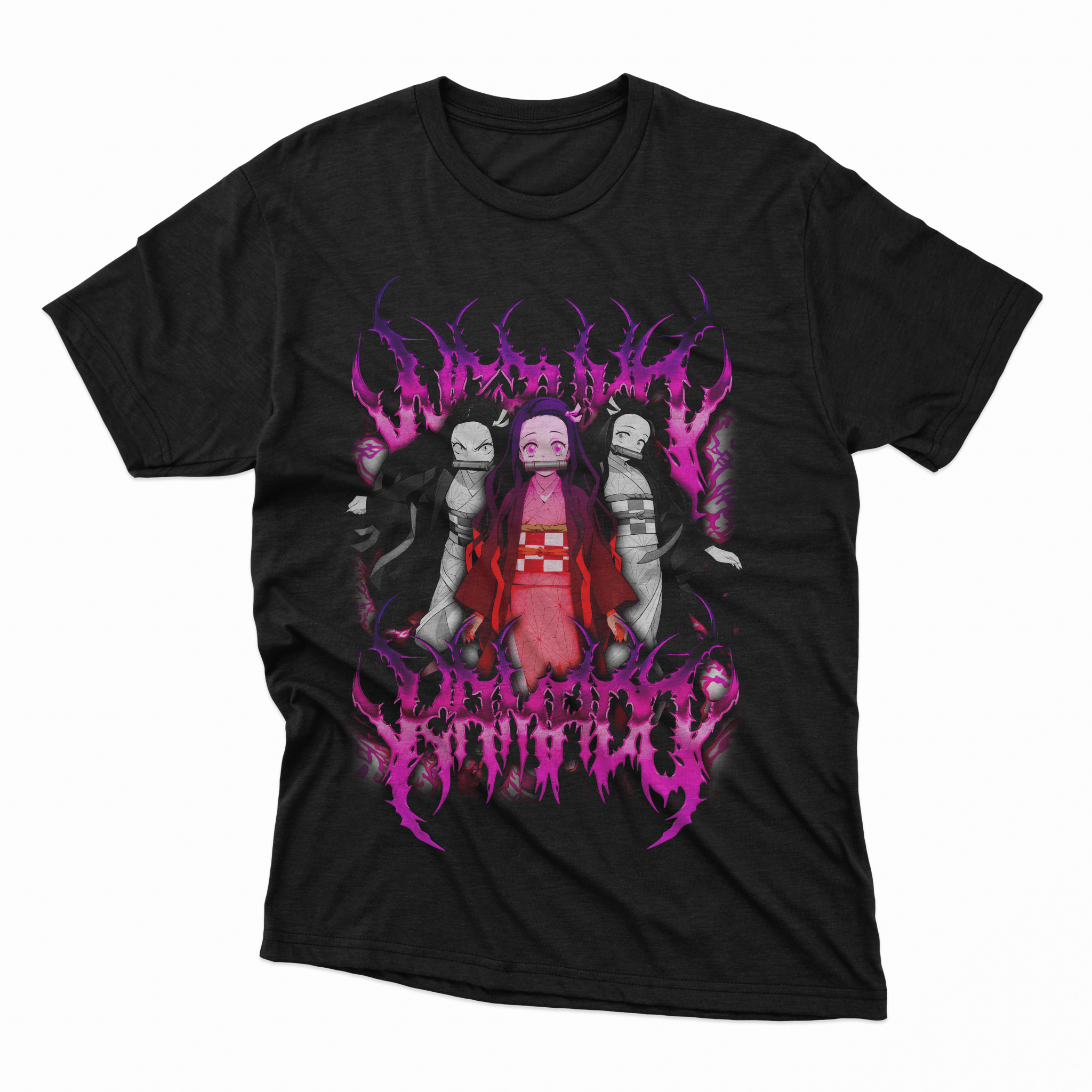 Playera Nezuko - D1 Corte Regular - Kiracases by Pulso creativo