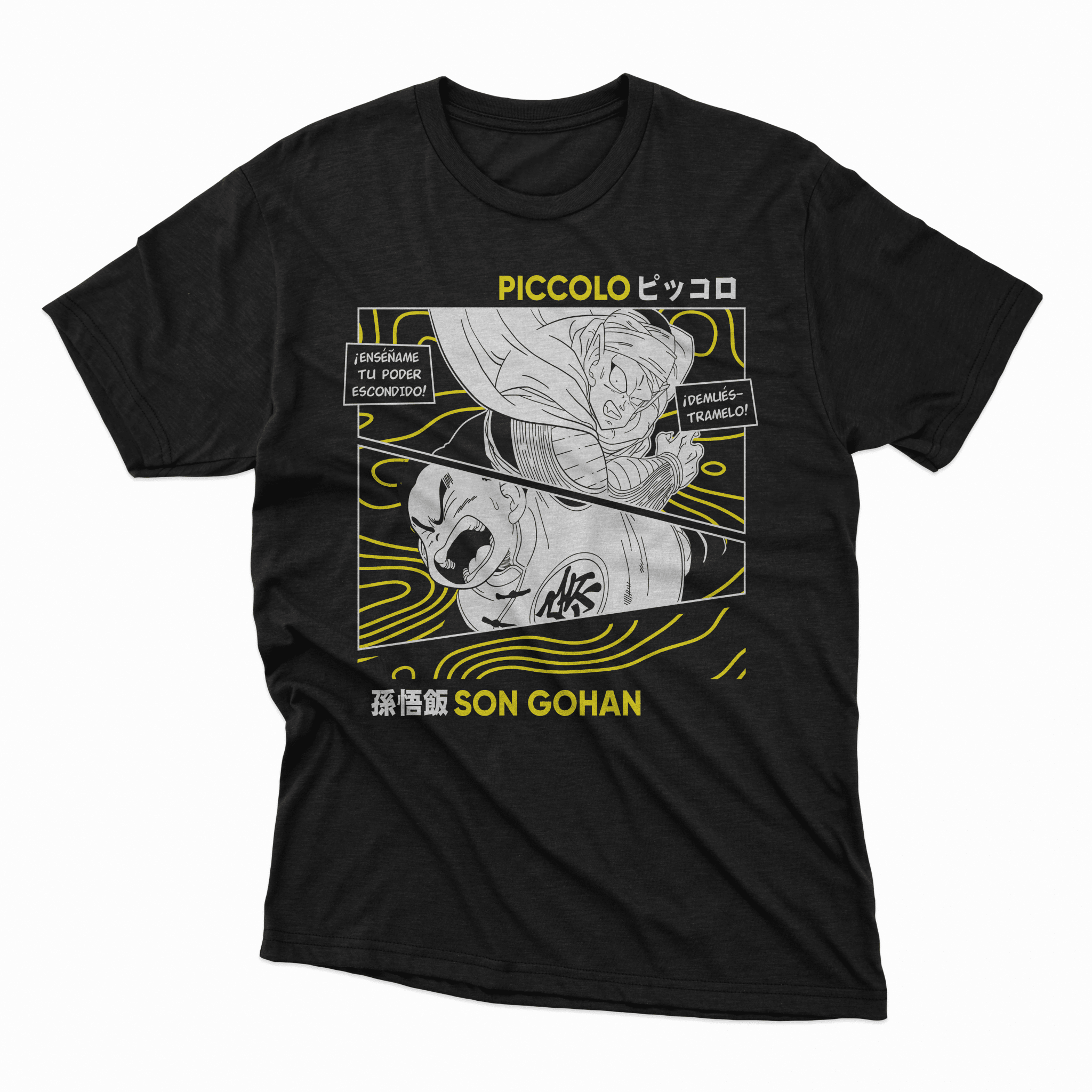 Playera Piccolo x Gohan - D1 Corte Regular - Kiracases by Pulso creativo