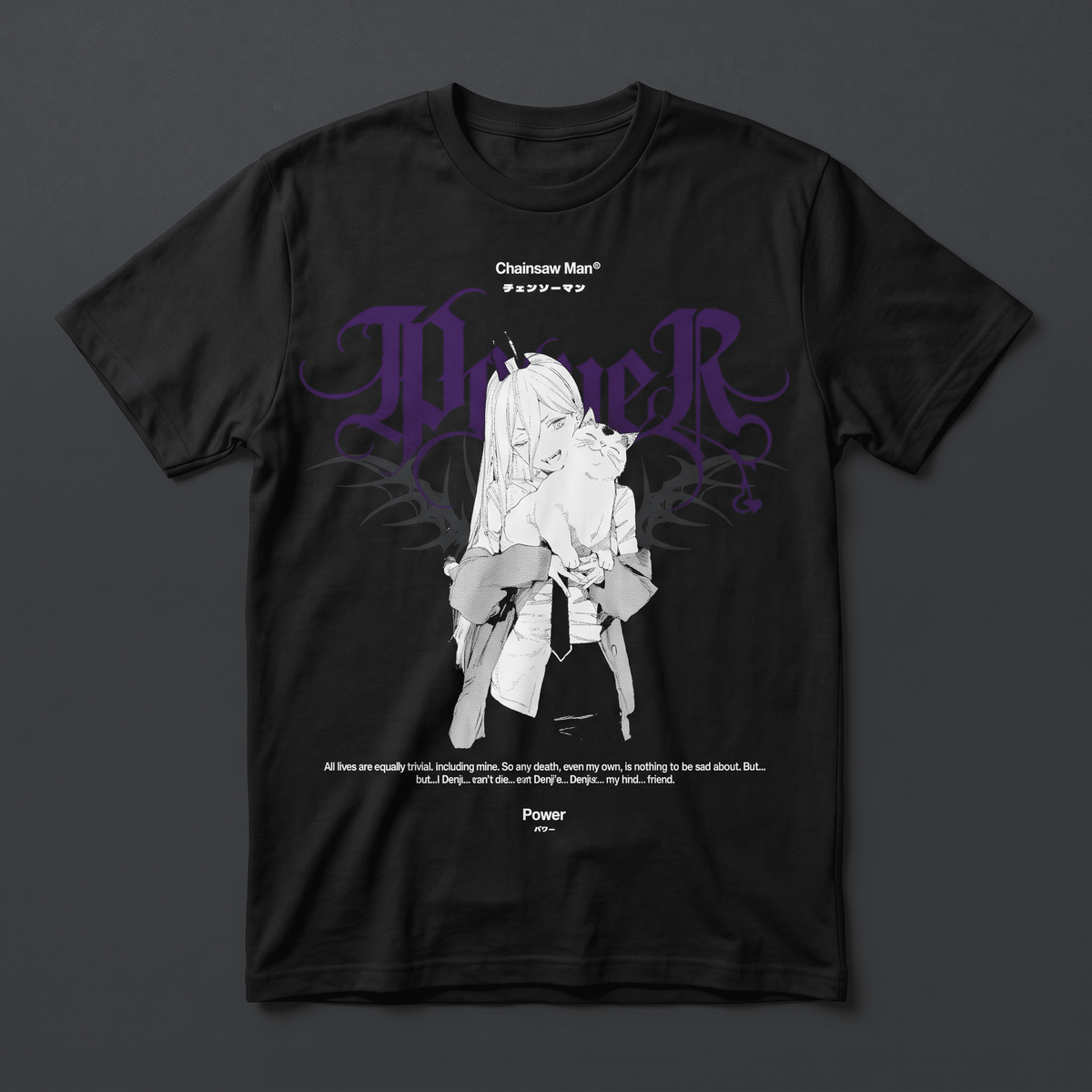 Playera Power - Chainsaw Man - Kiracases by Pulso creativo