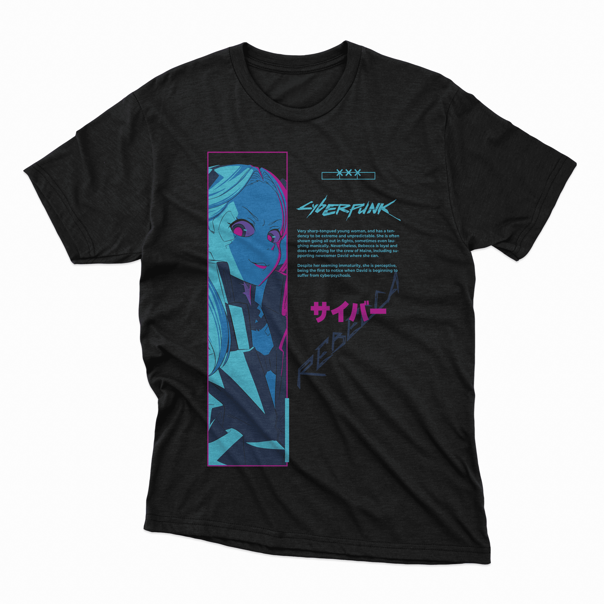 Playera Rebecca - D2 Corte Regular - Kiracases by Pulso creativo