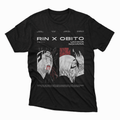 Playera Rin x Obito - D1 Corte Regular - Kiracases by Pulso creativo