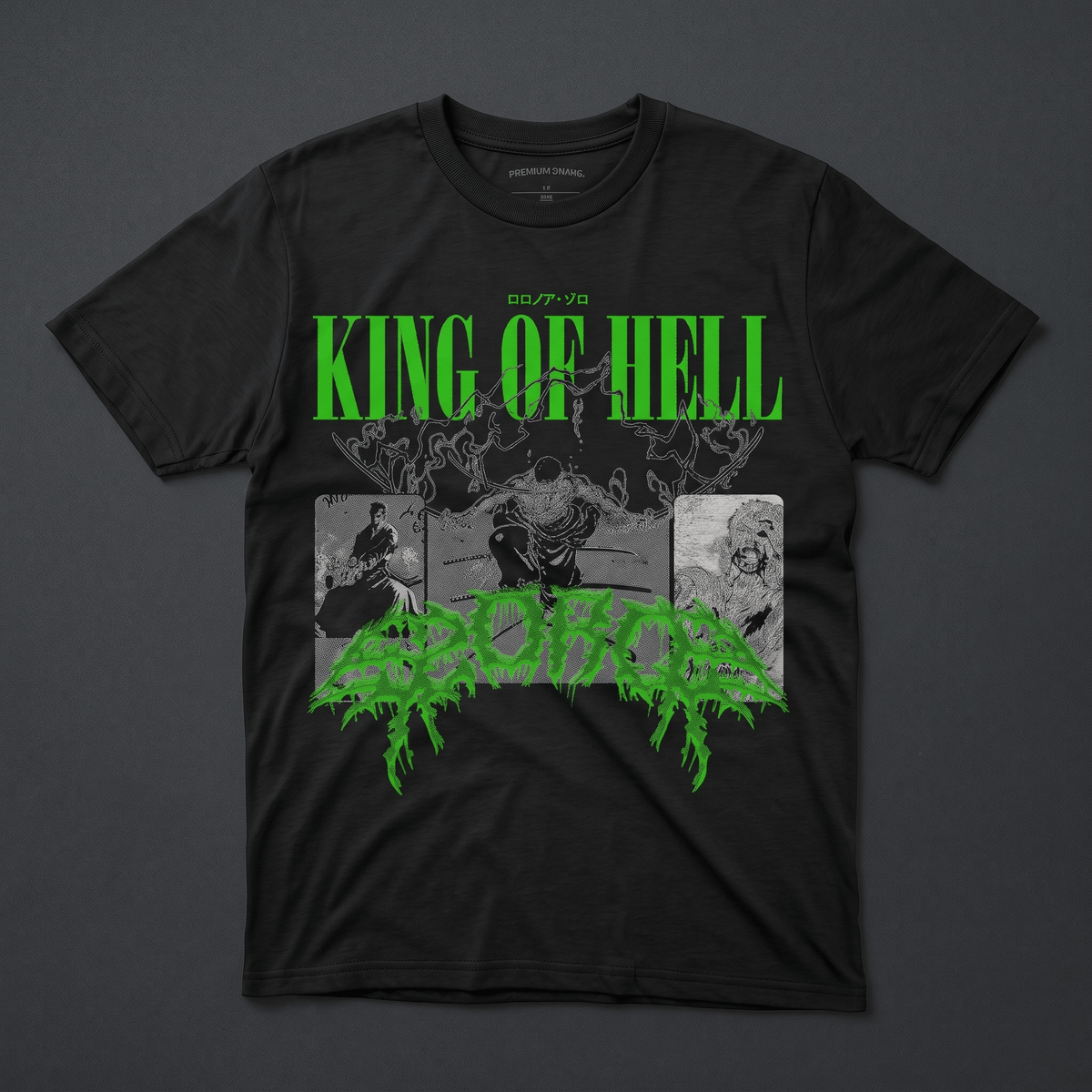 Playera Roronoa Zoro - One Piece Diseño 2 - Kiracases by Pulso creativo