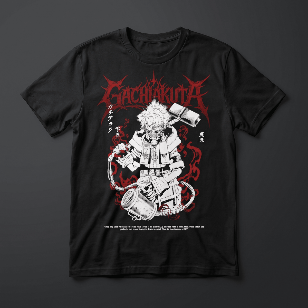 Playera Rudo - Gachiakuta Diseño 1 - Kiracases by Pulso creativo