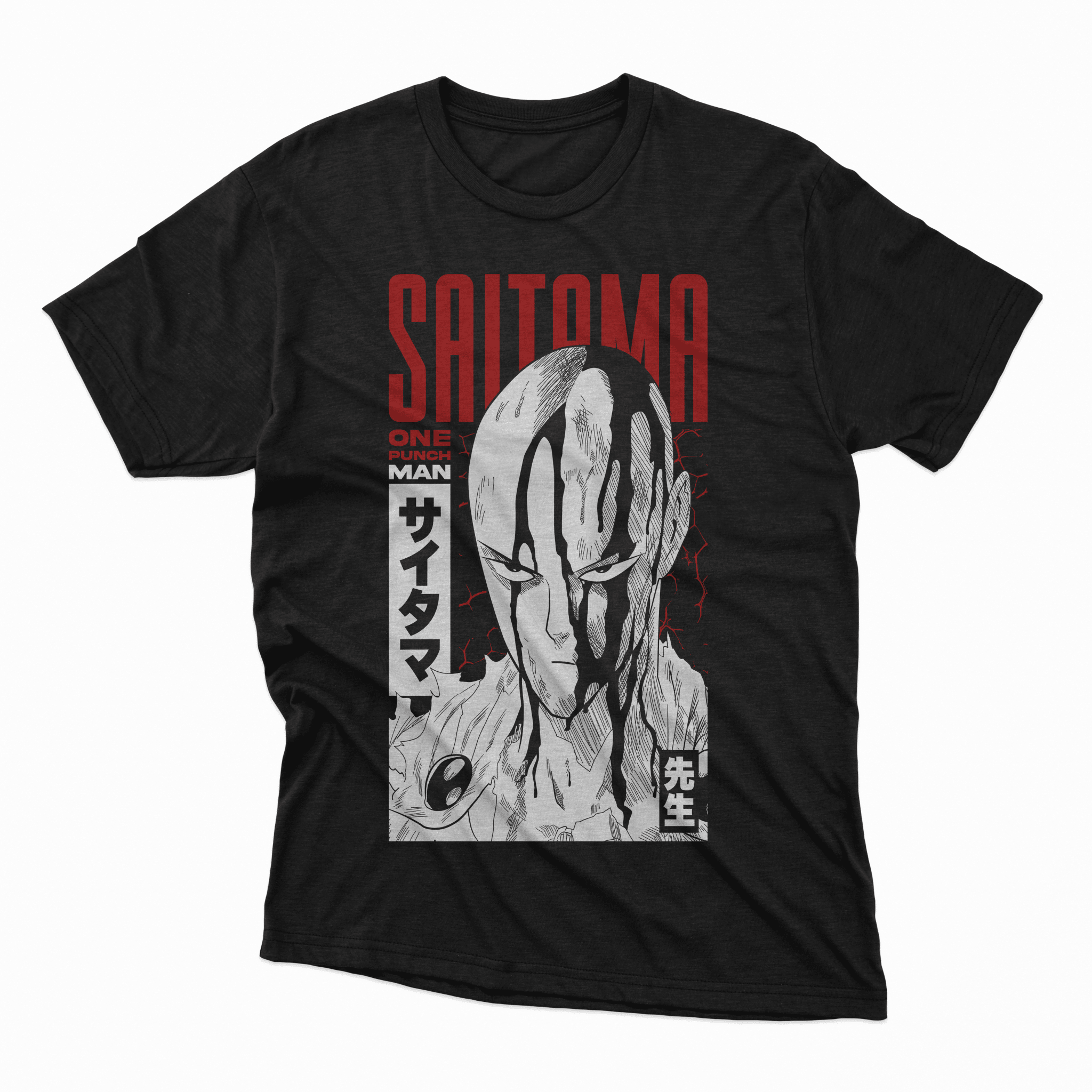 Playera Saitama - D1 (Corte Regular) - Kiracases by Pulso creativo