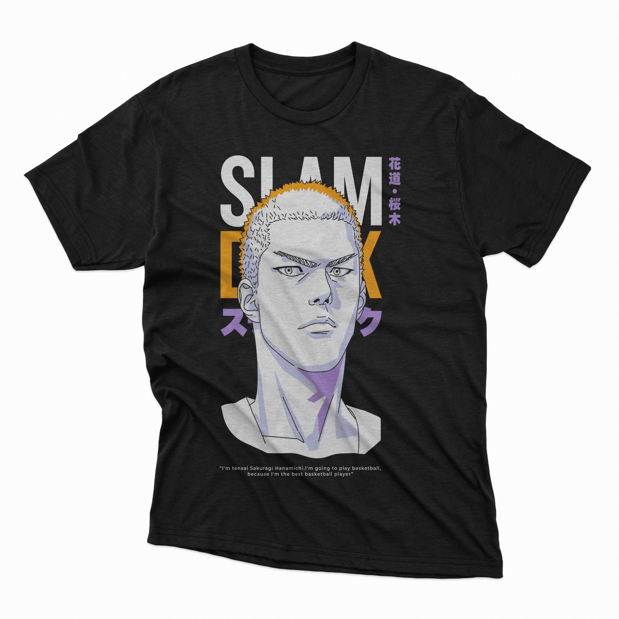 Playera Sakuragi - D1 (Corte Regular) - Kiracases by Pulso creativo
