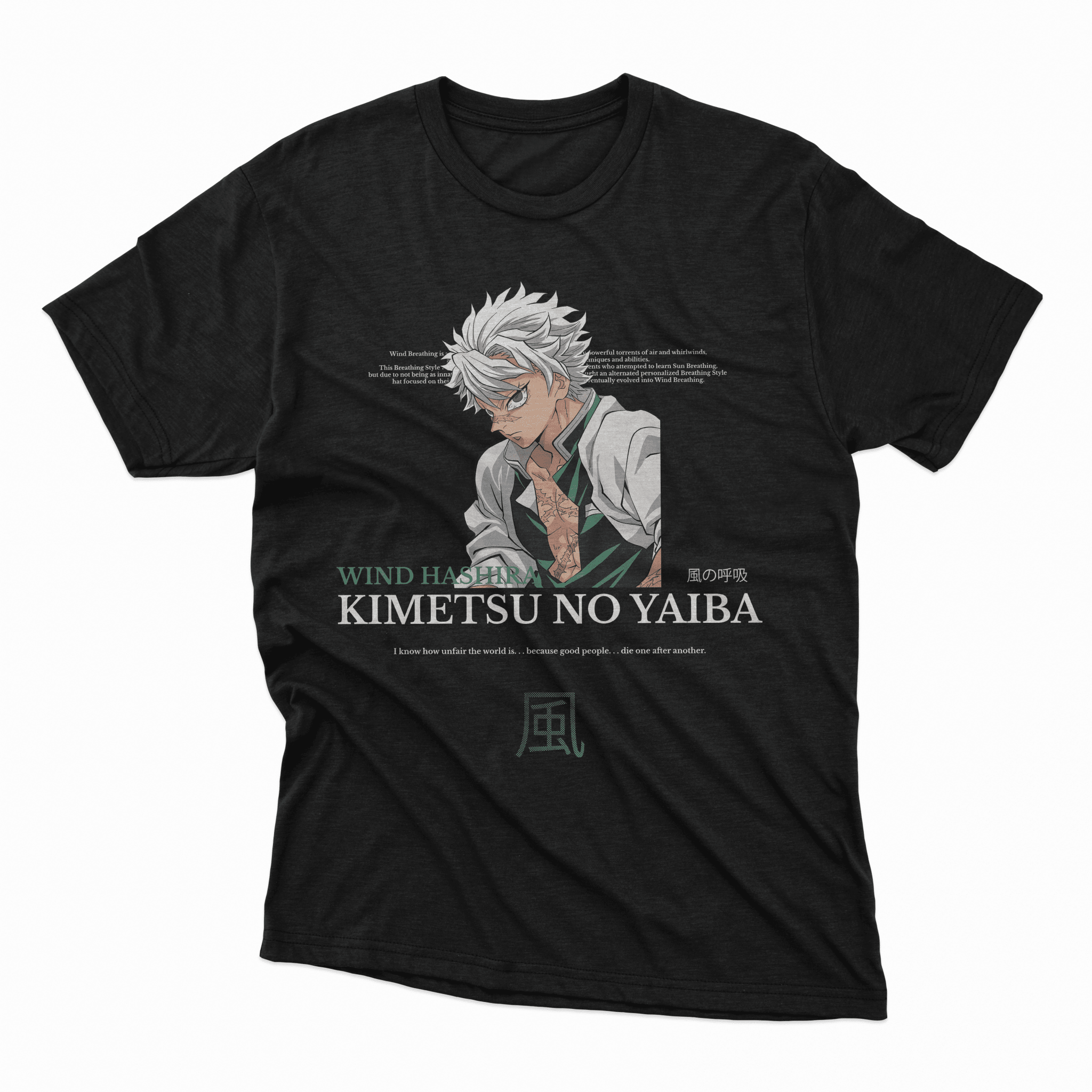 Playera Sanemi - D2 Corte Regular - Kiracases by Pulso creativo