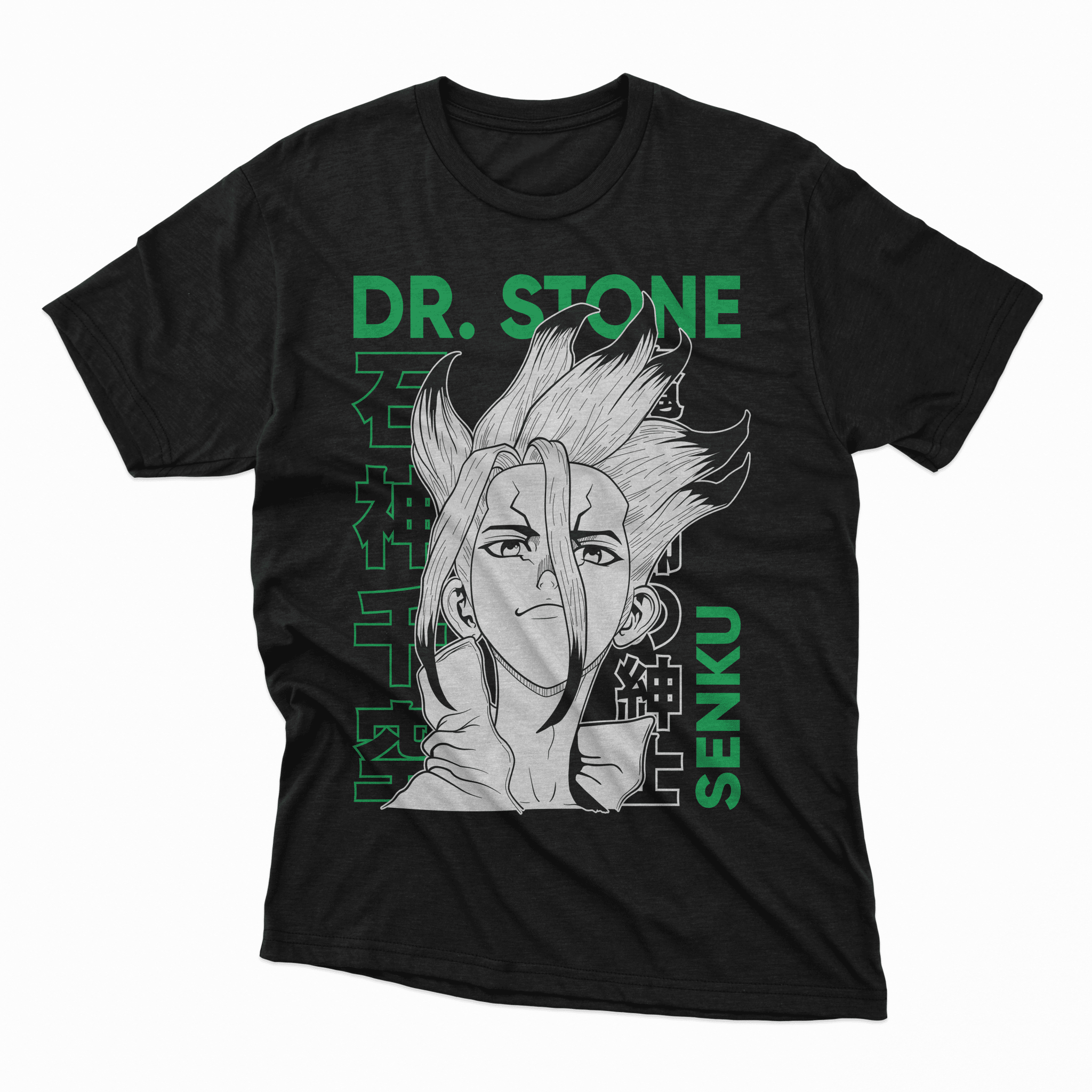 Playera Senku - D1 Corte Regular - Kiracases by Pulso creativo