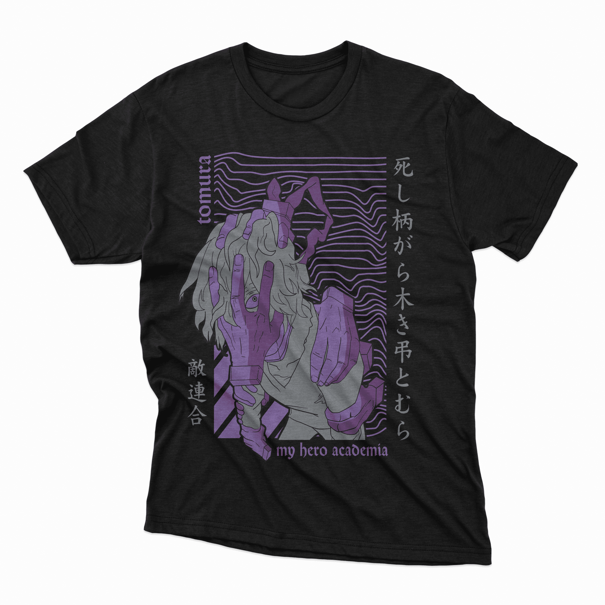 Playera Shigaraki - D3 Corte Regular - Kiracases by Pulso creativo