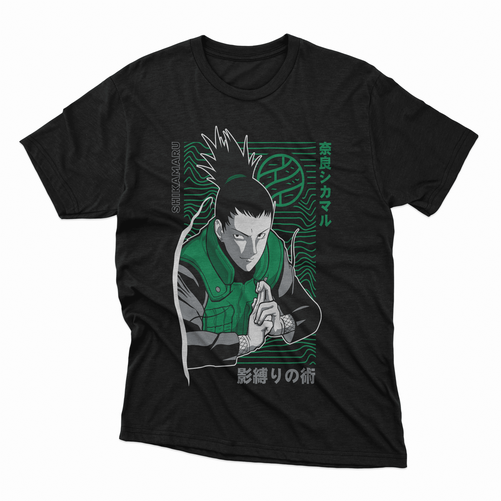 Playera Shikamaru - D1 (Corte Regular) - Kiracases by Pulso creativo