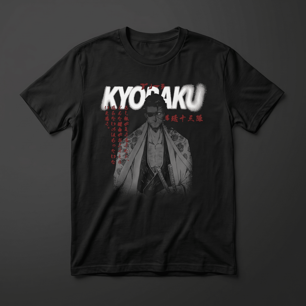 Playera Shunsui Kyoraku - Bleach - Kiracases by Pulso creativo