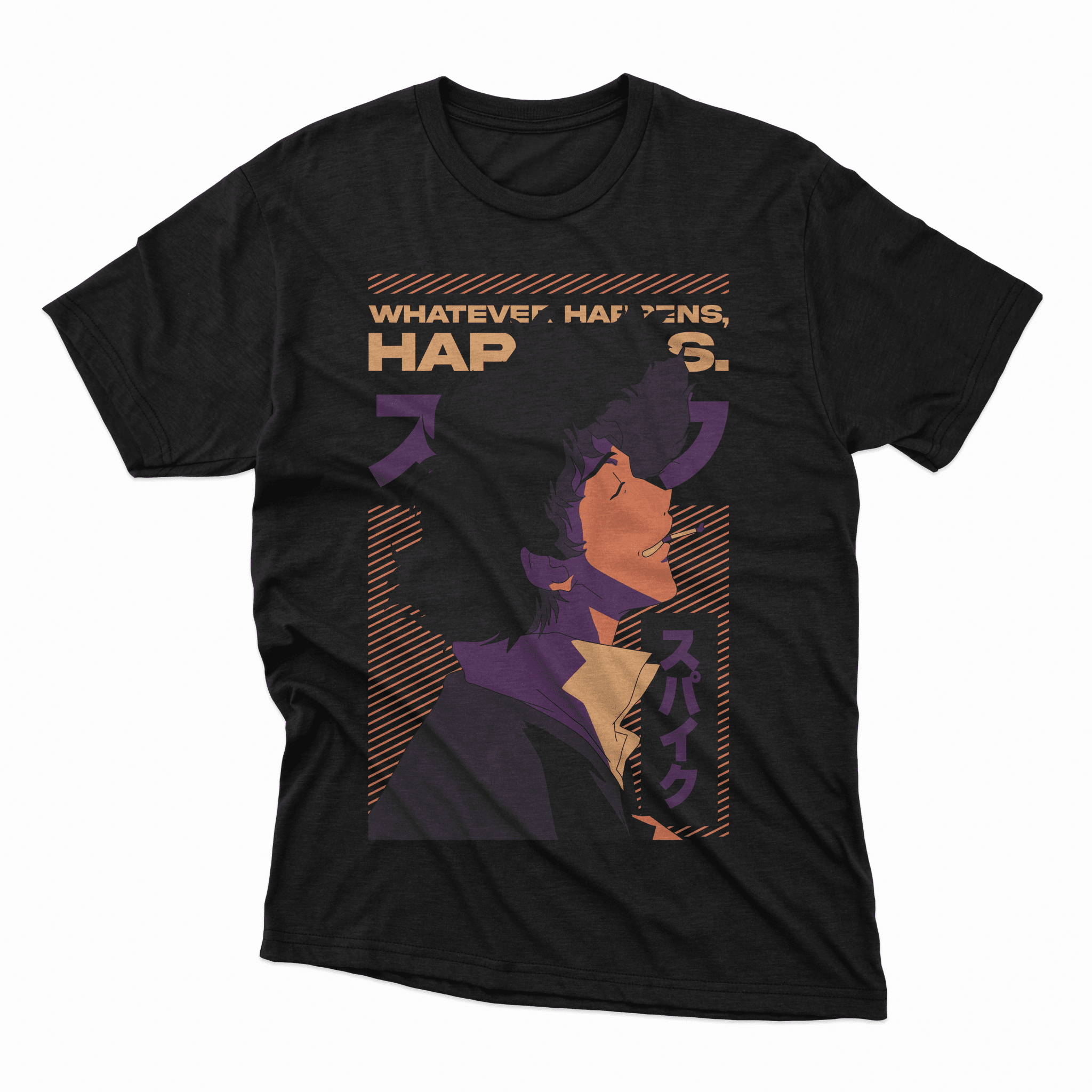 Playera Spike Spiegel - D1 Corte Regular - Kiracases by Pulso creativo