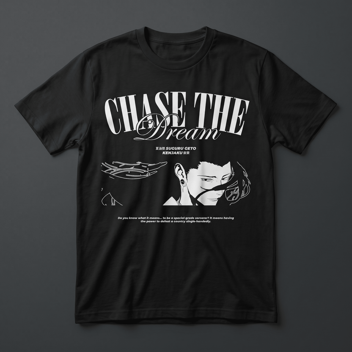 Playera Suguru Geto - Jujutsu Kaisen Diseño 2 - Kiracases by Pulso creativo