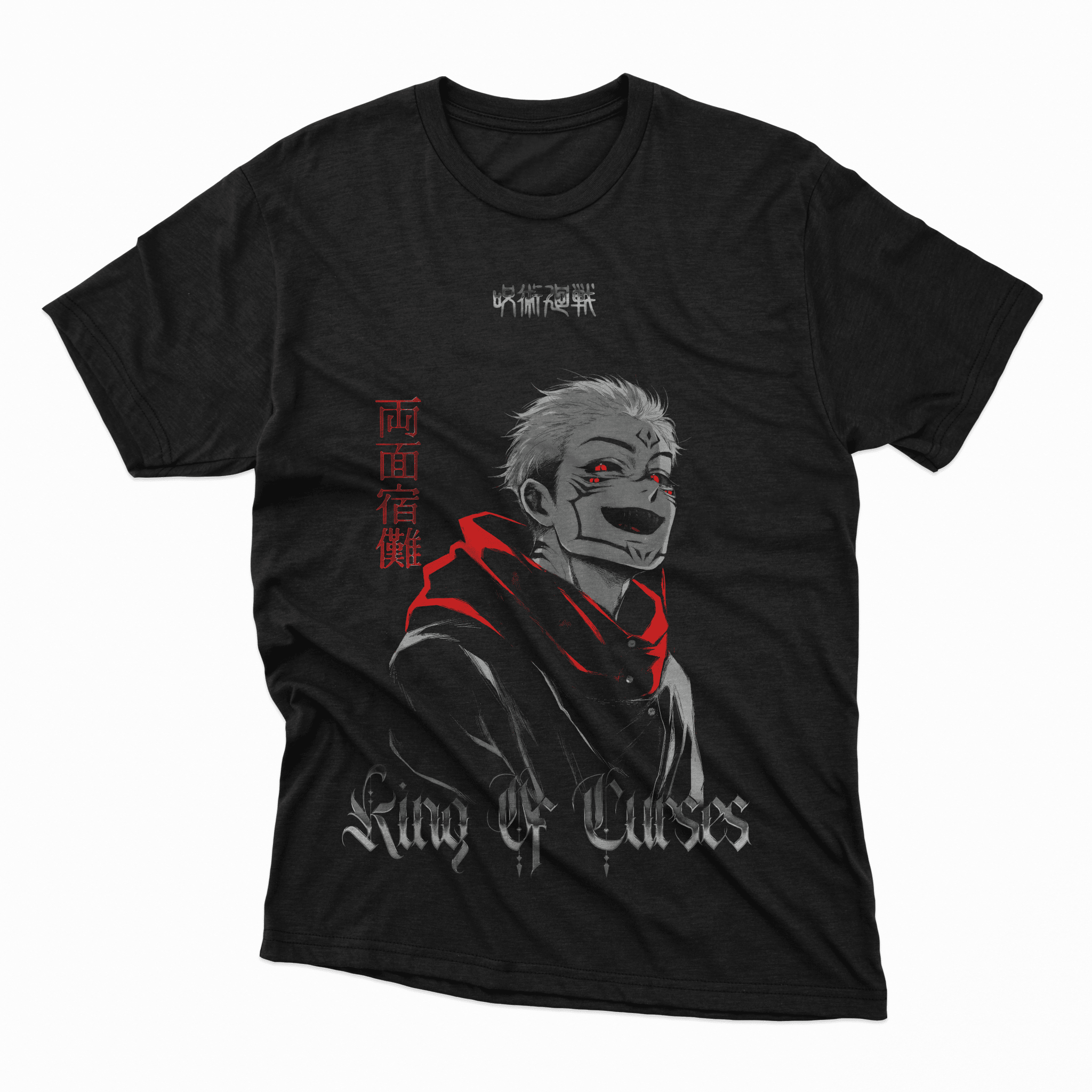 Playera Sukuna - D1 Corte Regular - Kiracases by Pulso creativo