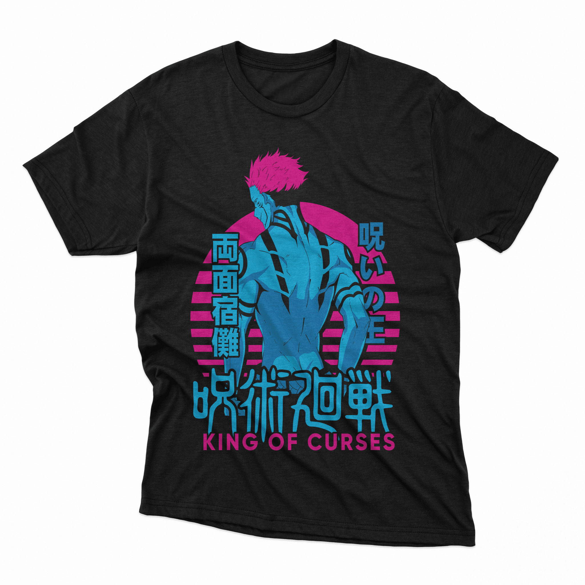 Playera Sukuna - D3 Corte Regular - Kiracases by Pulso creativo