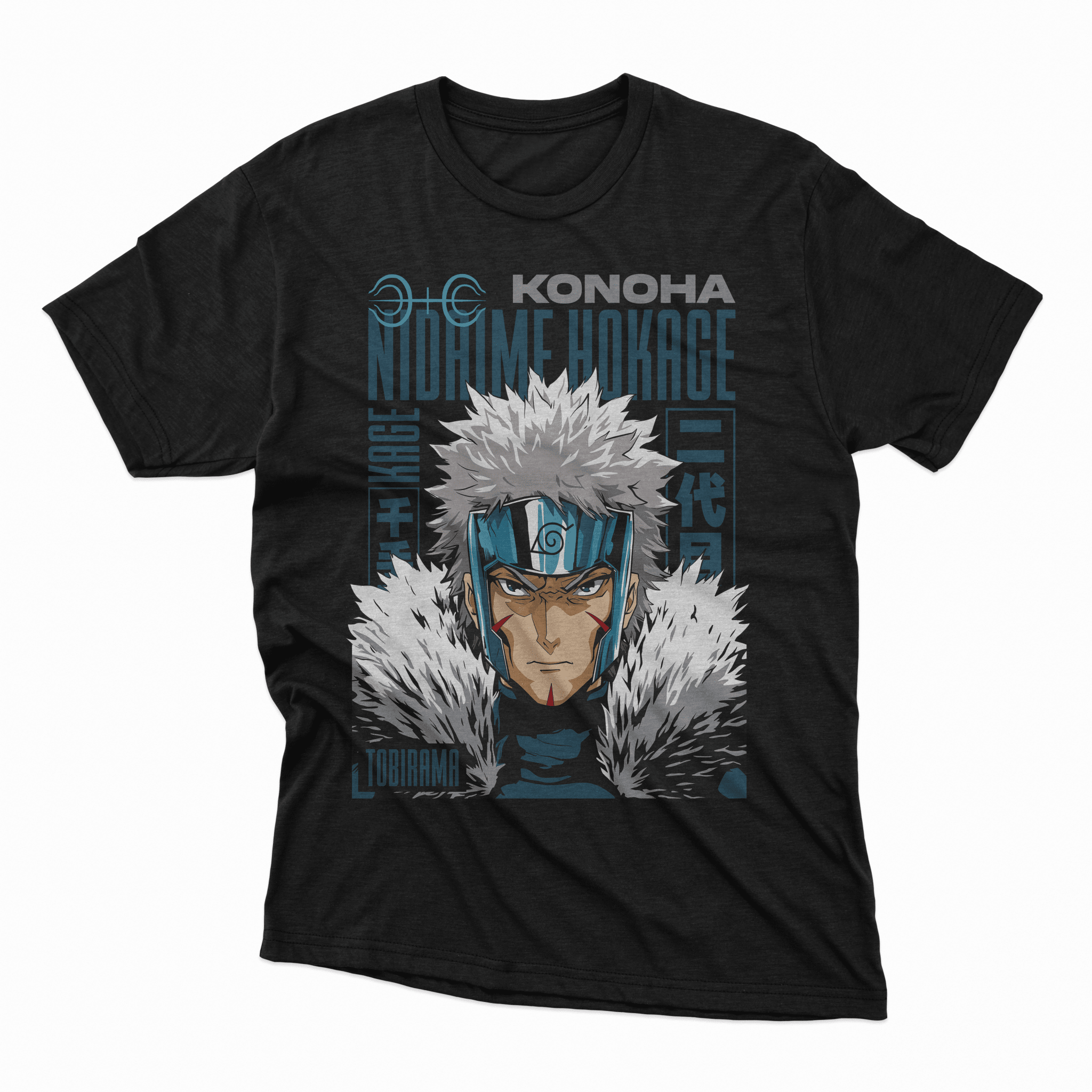 Playera Tobirama - D1 (Corte Regular) - Kiracases by Pulso creativo