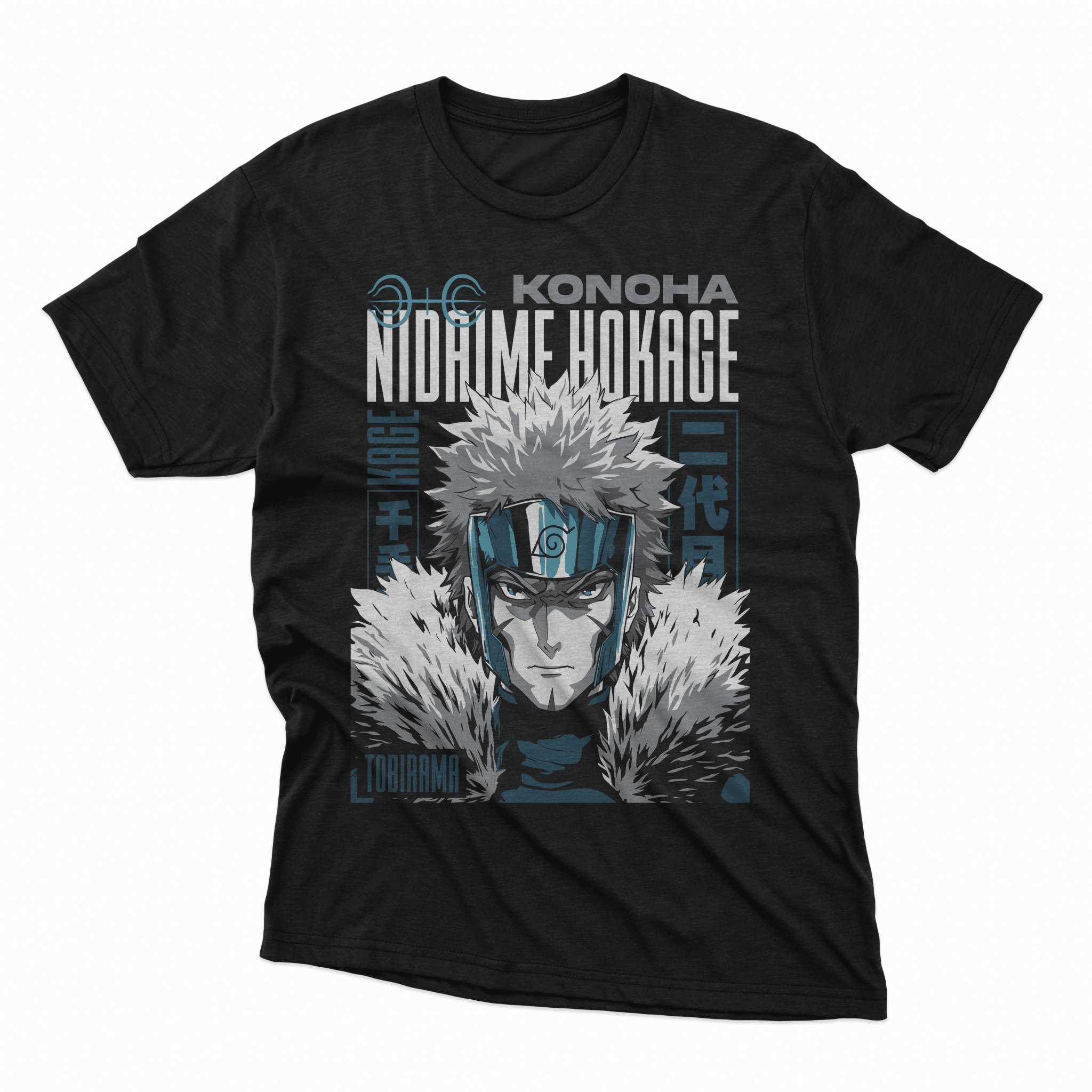 Playera Tobirama - D2 (Corte Regular) - Kiracases by Pulso creativo