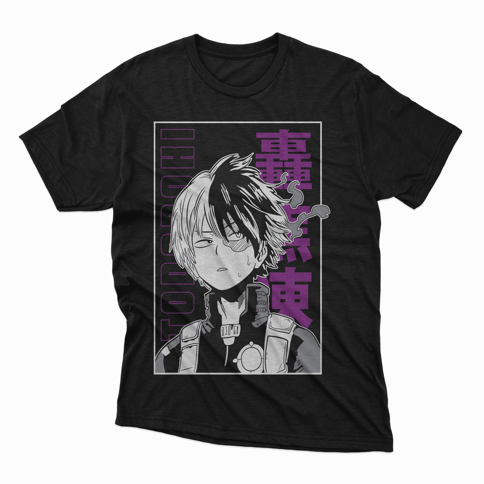 Playera Todoroki - D1 Corte Regular - Kiracases by Pulso creativo