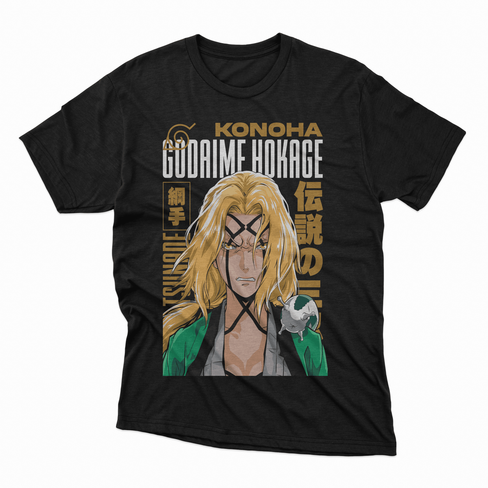 Playera Tsunade - D1 (Corte Regular) - Kiracases by Pulso creativo