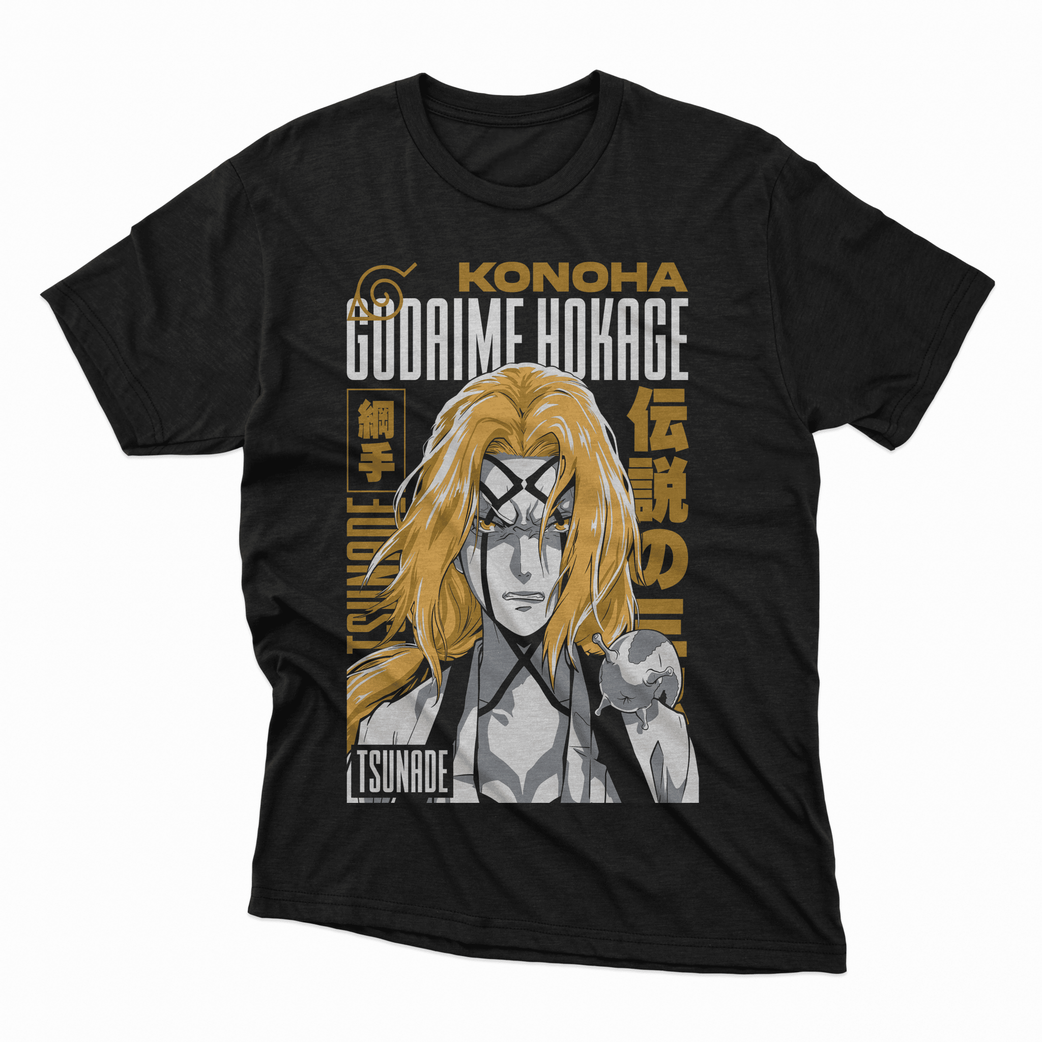 Playera Tsunade - D3 (Corte Regular) - Kiracases by Pulso creativo