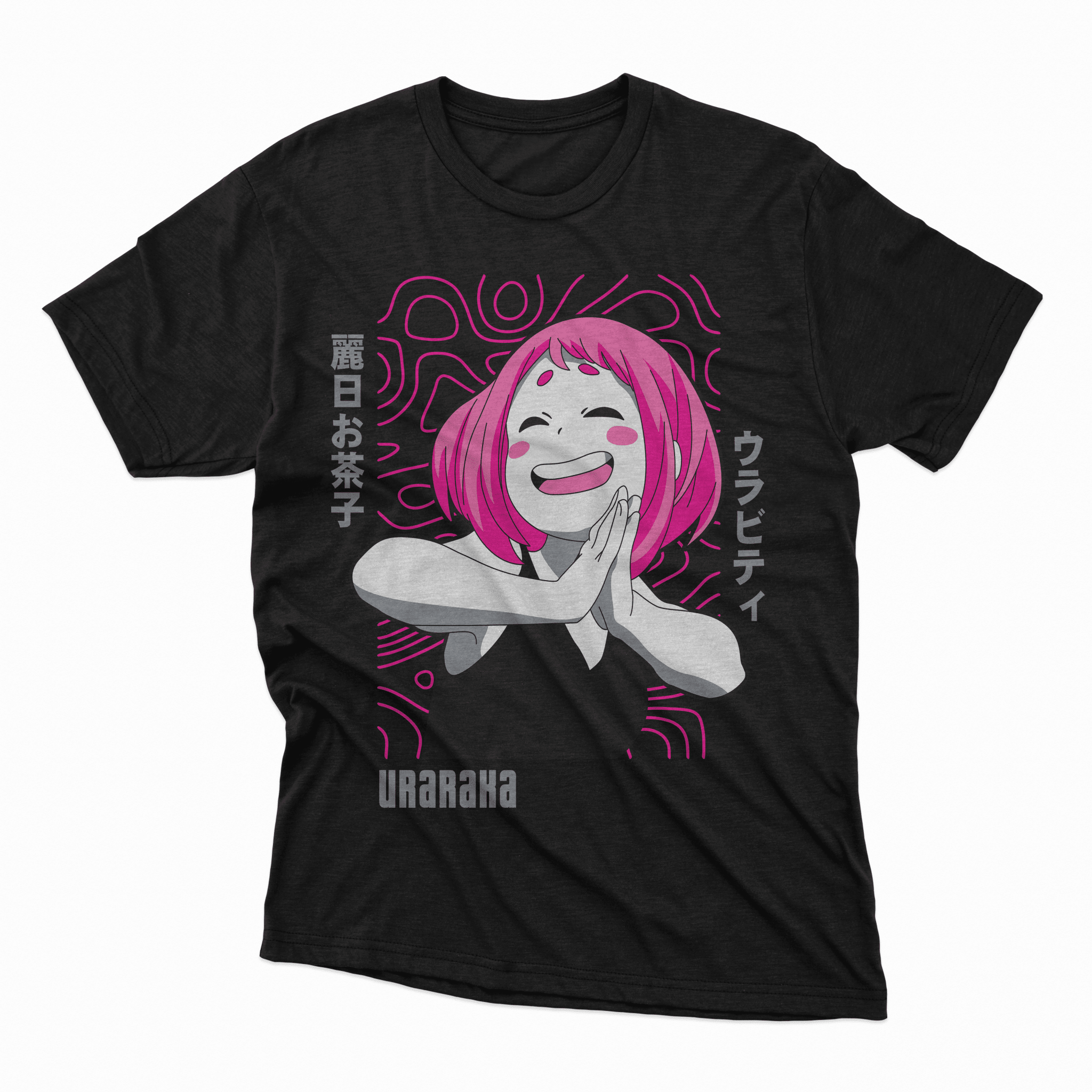 Playera Uraraka - D2 Corte Regular - Kiracases by Pulso creativo