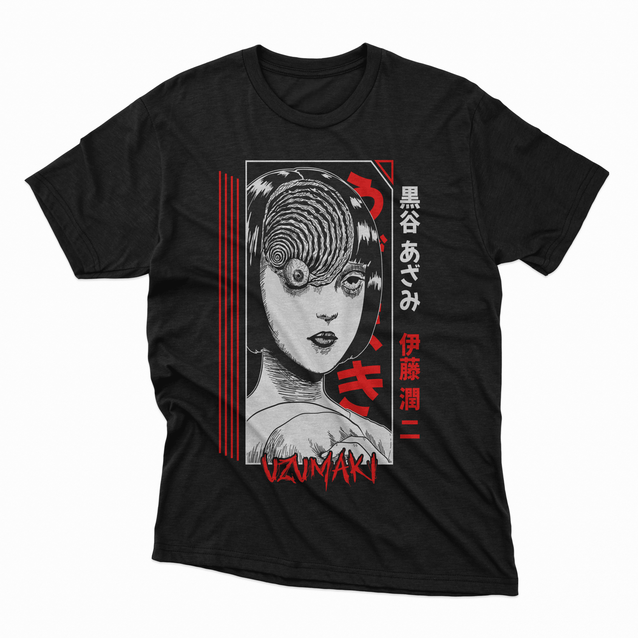 Playera Uzumaki - D2 Corte Regular - Kiracases by Pulso creativo