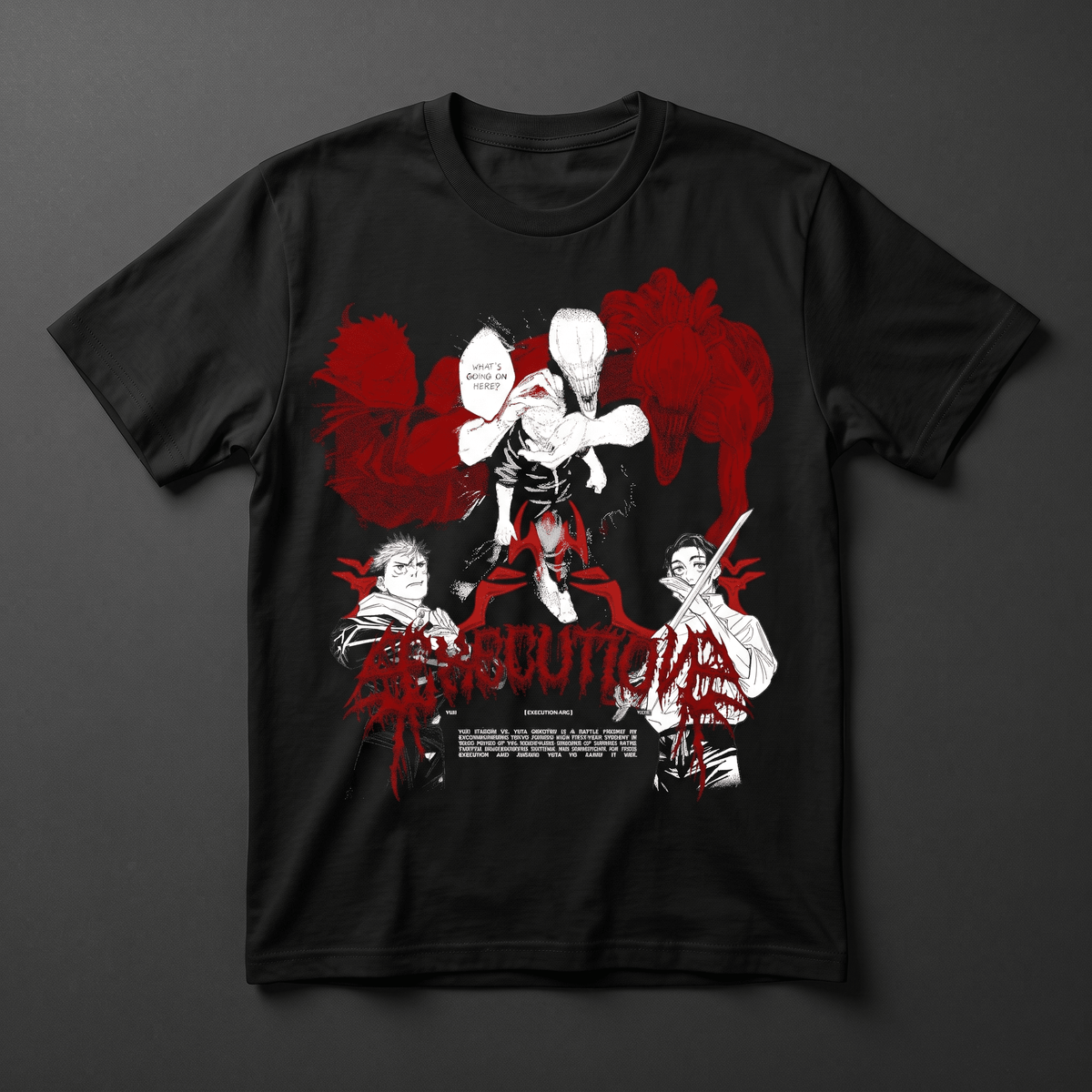Playera Yuji Itadori - Jujutsu Kaisen Diseño 3 - Kiracases by Pulso creativo