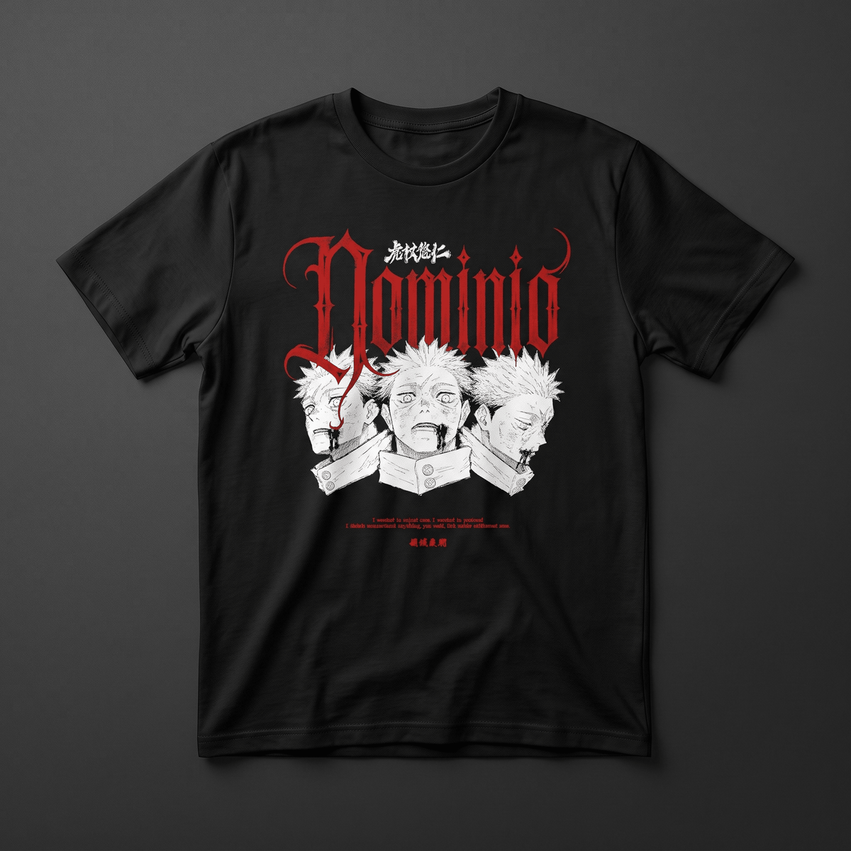 Playera Yuji Itadori - Jujutsu Kaisen Diseño 6 - Kiracases by Pulso creativo