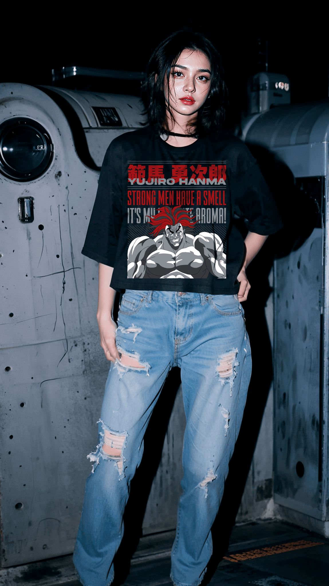 Playera Yujiro - D1 (Corte Overzise y Corte Regular) - Kiracases by Pulso creativo