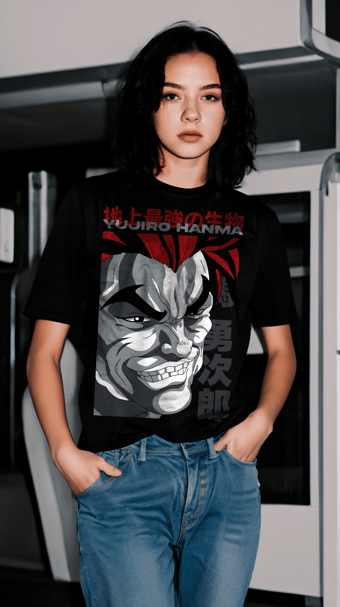 Playera Yujiro - D2 (Corte Overzise y Corte Regular) - Kiracases by Pulso creativo