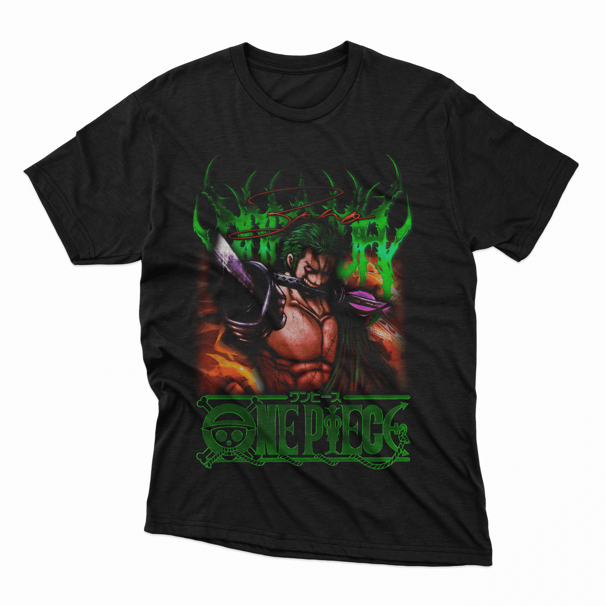 Playera Zoro - D1 Corte Regular - Kiracases by Pulso creativo
