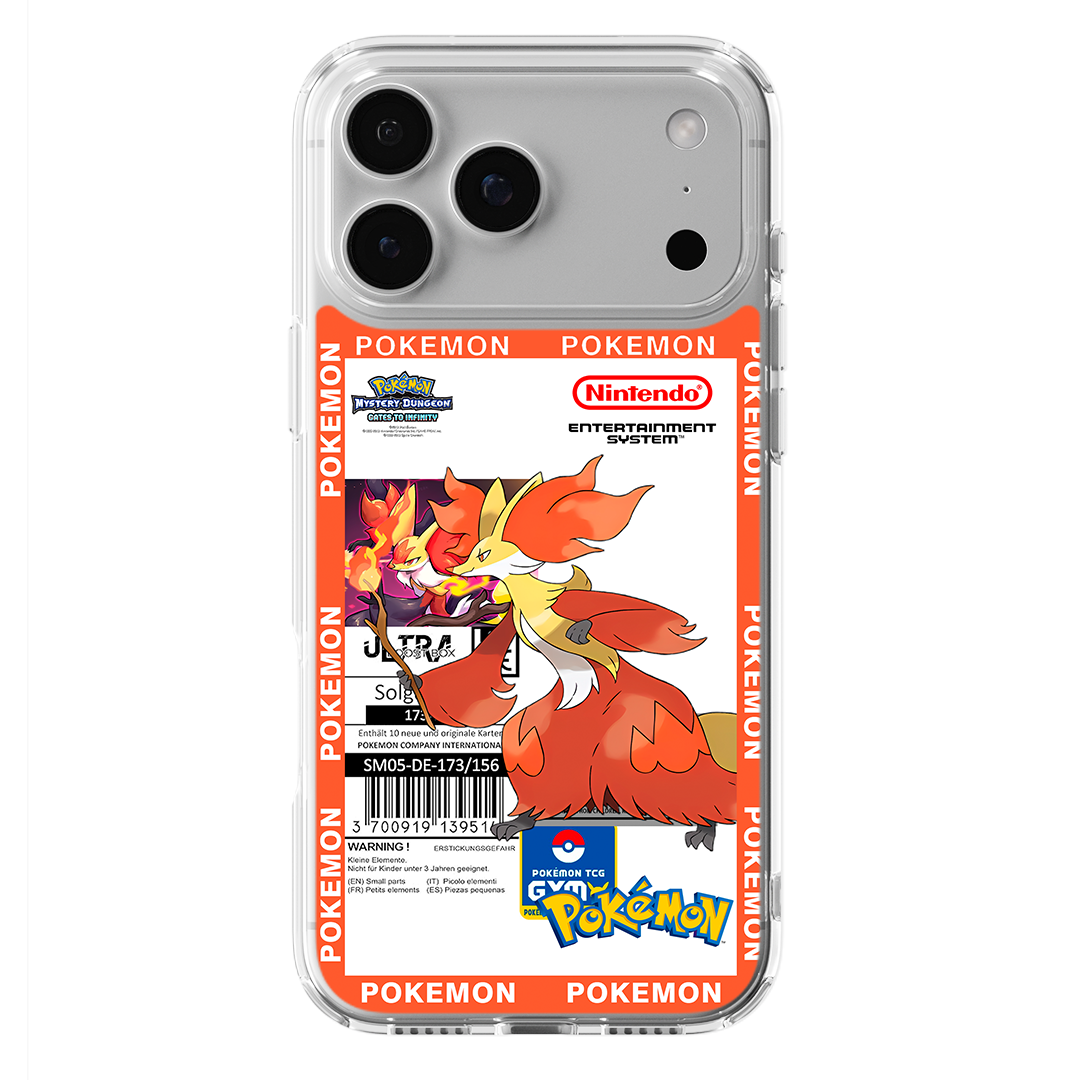 Funda Delphox -  D1 (Pokemon)