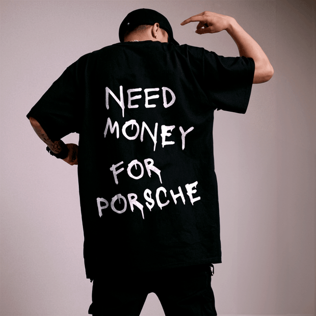Playera Need Money Corte Regular
