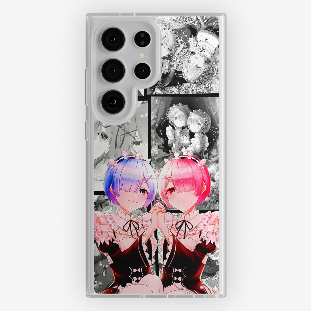 Funda Ram and Rem - D1 (Re Zero)