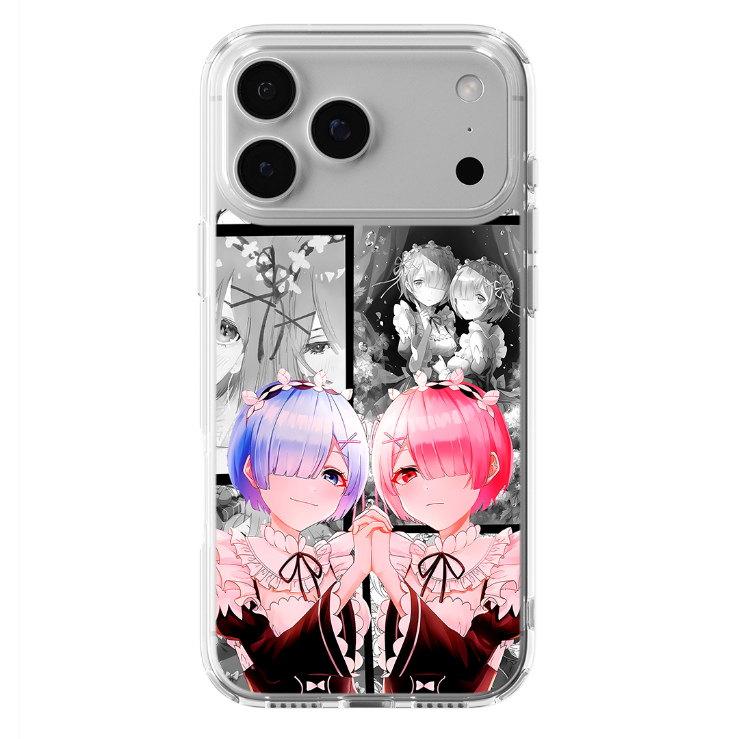 Funda Ram and Rem - D1 (Re Zero)