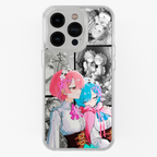 Funda Ram and Rem - D2 (Re Zero)