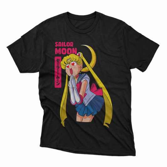 Playera Tsukino - D2 (Corte Overzise y Corte Regular)