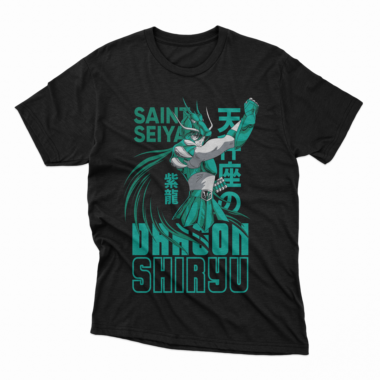 Playera Shiryu - D1 (Corte Overzise y Corte Regular)