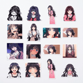 Set 40 Stickers Kaoru Hana wa Rin to Saku - Waguri y más | Envío Gratis - Kiracases by Pulso creativo