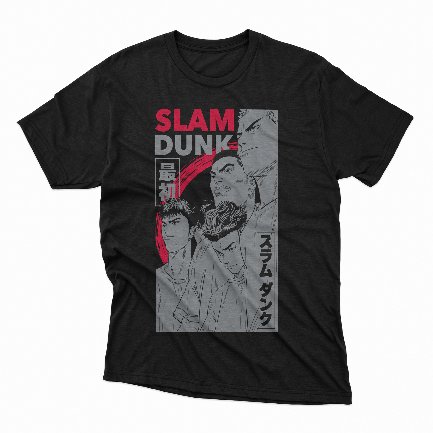 Playera Slam Dunk - D1 (Corte Overzise y Corte Regular)