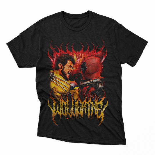 Playera Deadpool y Wolverine - D1 (Corte Overzise y Corte Regular)